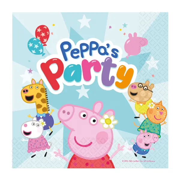 Peppa Wutz Servietten